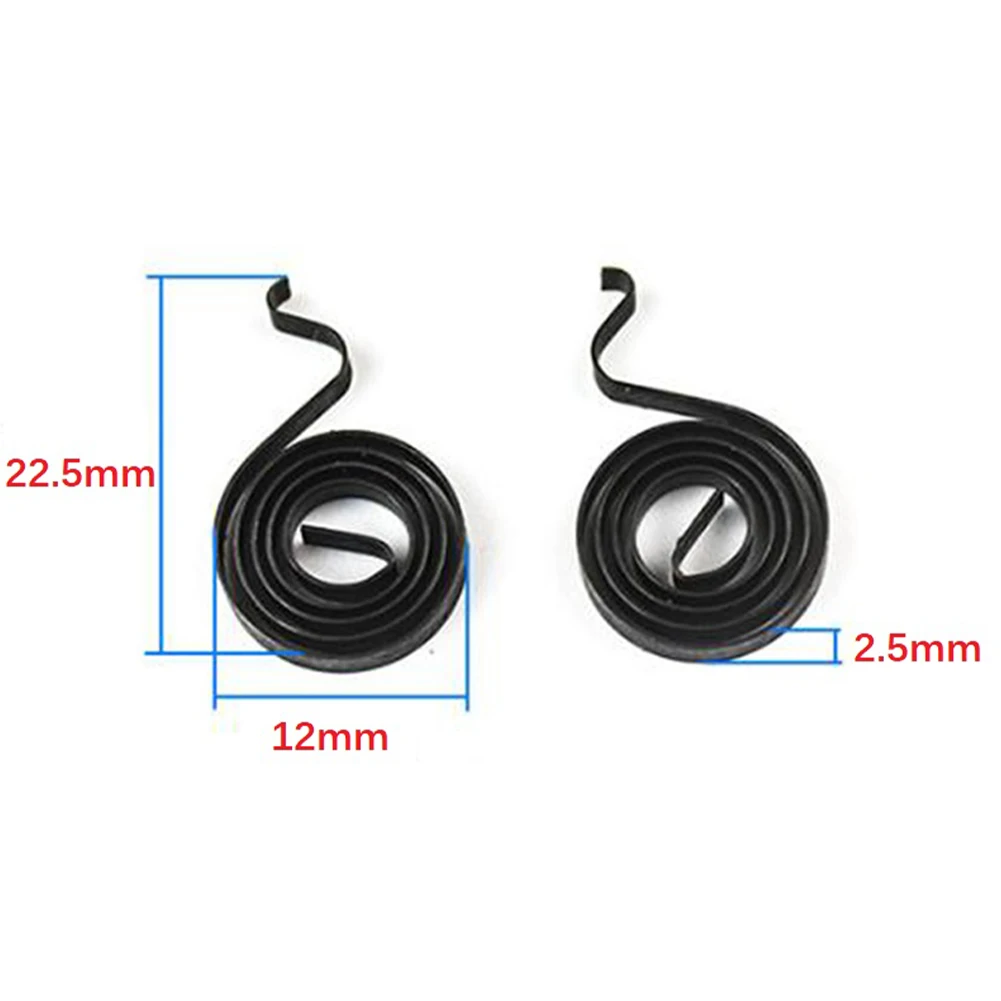For Bosch GWS6-100 Springs 1 Pair Accessories Angle Grinder Black Carbon Brush Holder Spring Metal Replacement
For Bosch GWS6-100 Springs 1 Pair Accessories Angle Grinder Black Carbon Brush Holder Spring Metal Replacement