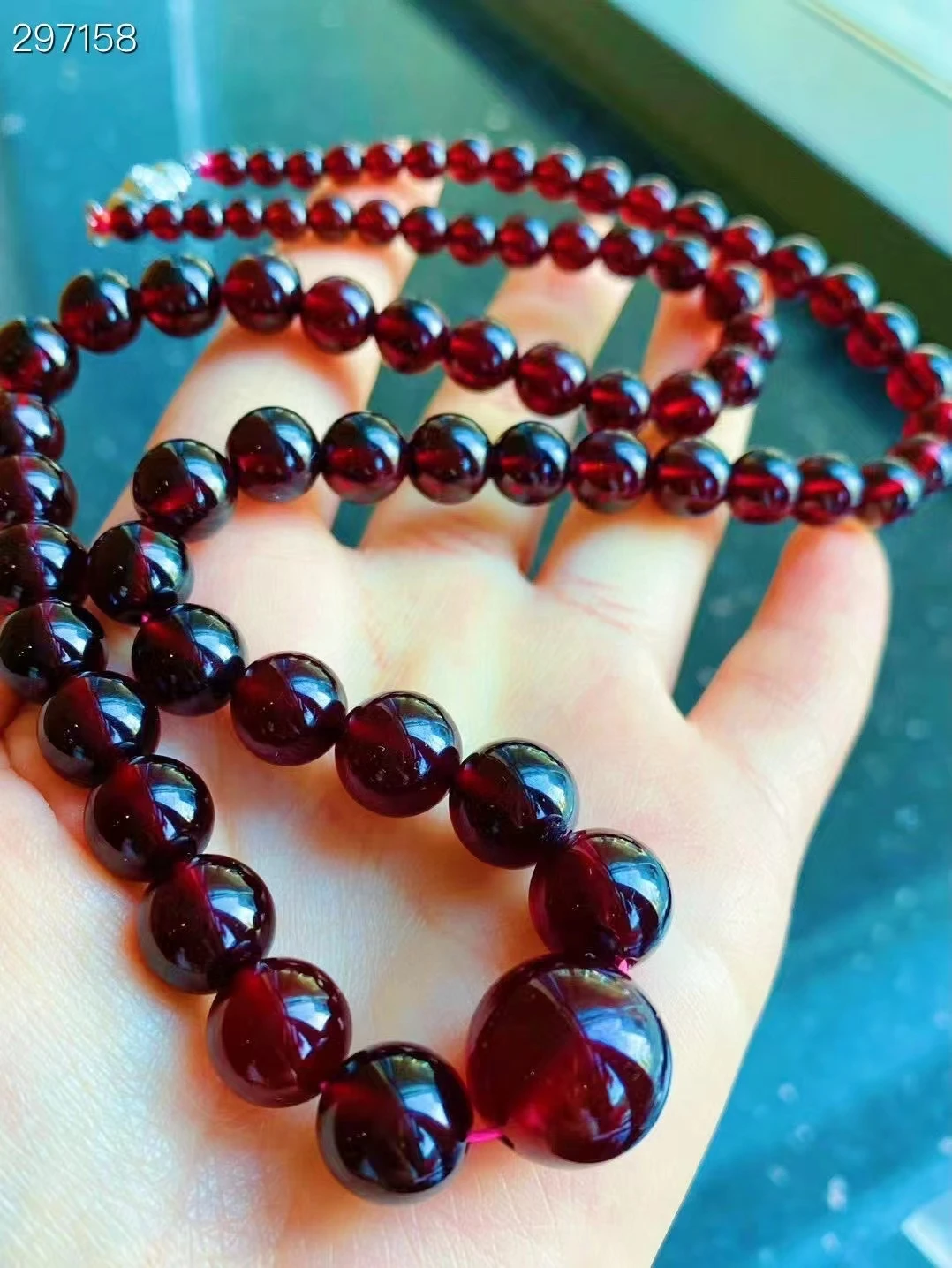 Ожерелье из натуральных оранжевых и красных гранатов с прозрачными круглыми бусинами 5-14,6 мм для женщин и мужчин, Модная бижутерия, подвеска из натурального граната AAAAAA 
Ожерелье из натуральных оранжевых и красных гранатов с прозрачными круглыми бусинами 5-14,6 мм для женщин и мужчин, Модная бижутерия, подвеска из натурального граната AAAAAA