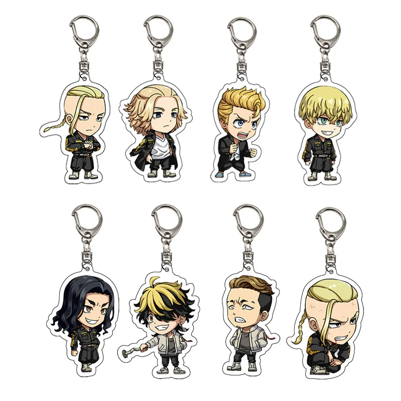 Anime Tokyo Revengers Keychain For Women Men Acrylic Cartoon Keychains Teens Bag BagPack Pendant Jewelry Fans Souvenir Key Gift
Anime Tokyo Revengers Keychain For Women Men Acrylic Cartoon Keychains Teens Bag BagPack Pendant Jewelry Fans Souvenir Key Gift