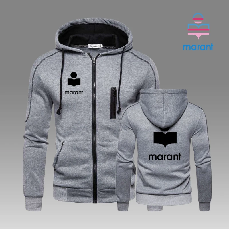Men's Marant Print Hoodie Spring Fall Outerwear Sport Zipper Hoodies Multi-zip Slim Hooded Jacket Casual Long Sleeve Sweatshirts
Men's Marant Print Hoodie Spring Fall Outerwear Sport Zipper Hoodies Multi-zip Slim Hooded Jacket Casual Long Sleeve Sweatshirts