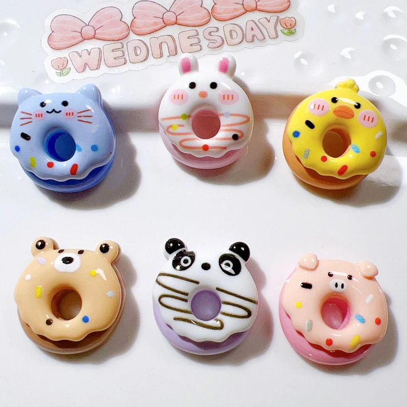 10 Pcs New Lovely Mini Cartoon Animal Donut Series Resin Scrapbook Diy Jewellery Hairpin Party Accessories Decorate
10 Pcs New Lovely Mini Cartoon Animal Donut Series Resin Scrapbook Diy Jewellery Hairpin Party Accessories Decorate