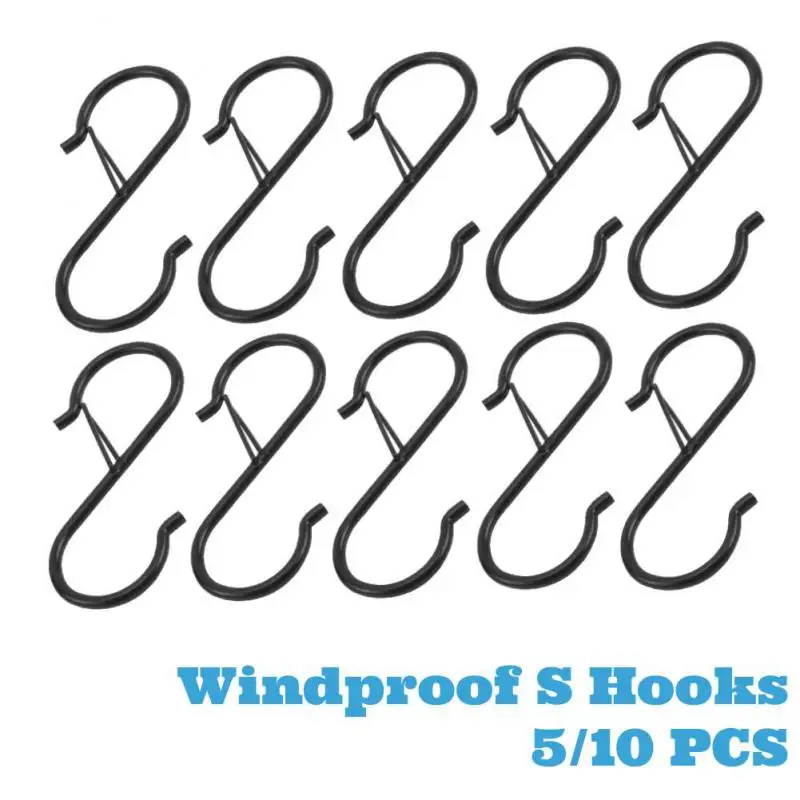 Household S Hooks Heavy Duty Windproof S Shaped Hook With Safety Buckle Design Metal Hook For Bathroom Kitchen Storage Hooks
Household S Hooks Heavy Duty Windproof S Shaped Hook With Safety Buckle Design Metal Hook For Bathroom Kitchen Storage Hooks