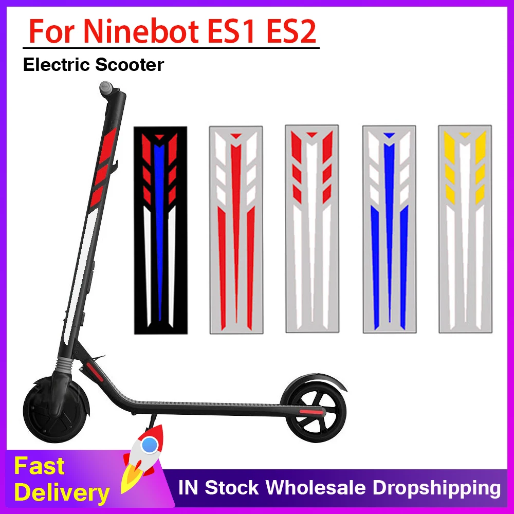 Reflective Stickers For Segway Ninebot ES1 ES2 Electric Scooter Anti-reflective Night Warning Cycling Body Decoration Accessory 
Reflective Stickers For Segway Ninebot ES1 ES2 Electric Scooter Anti-reflective Night Warning Cycling Body Decoration Accessory
