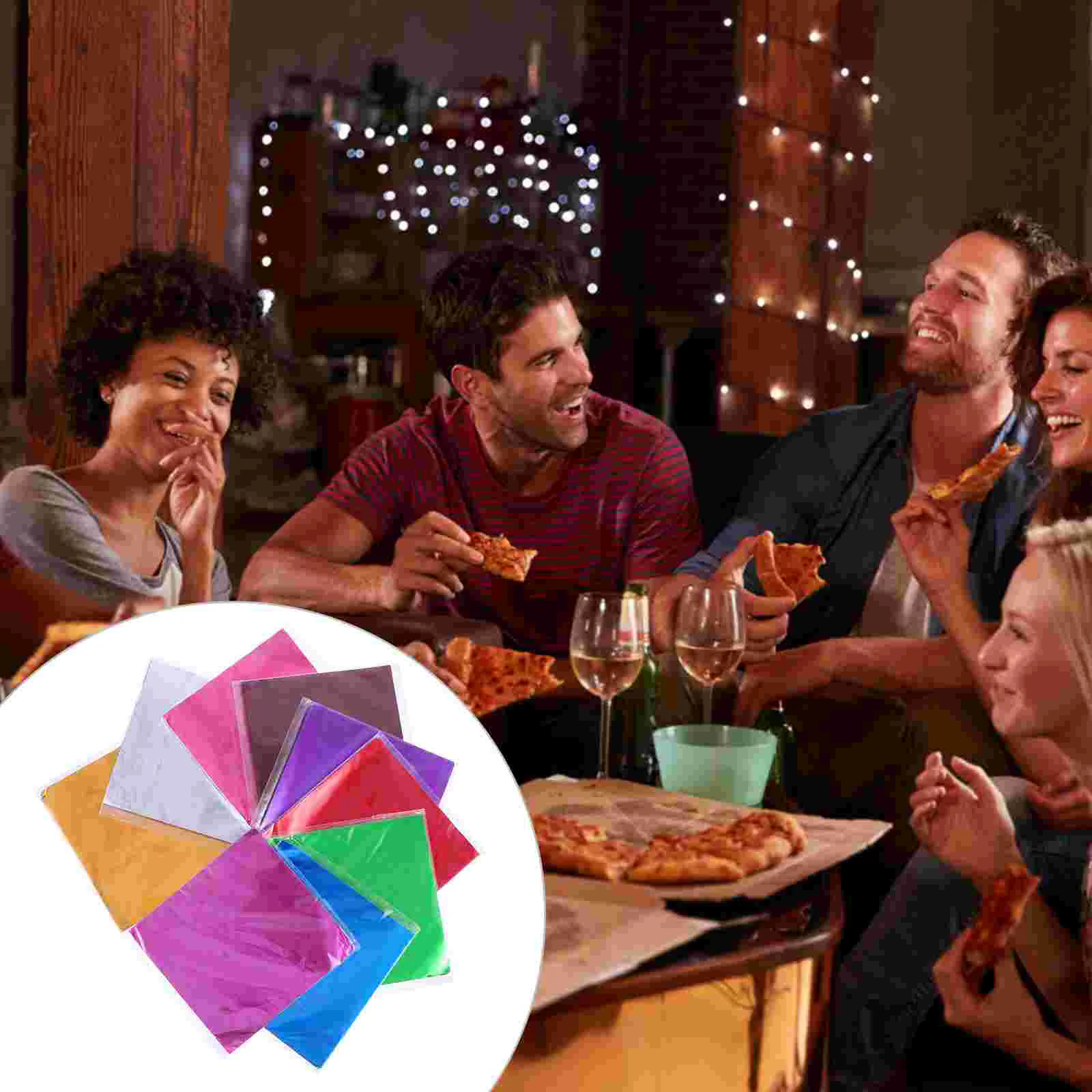 900 Pcs Aluminum Foil Wrapping Paper Candy Wrapper Food Aluminium Packaging Packing
900 Pcs Aluminum Foil Wrapping Paper Candy Wrapper Food Aluminium Packaging Packing