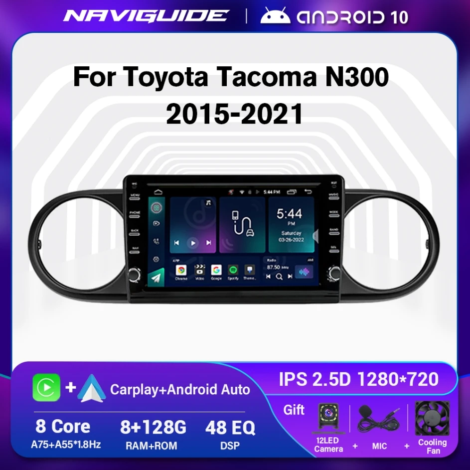 2 Din Android 10,0 для Toyota Tacoma N300 2015-2021 автомобильное радио стерео навигация головное устройство WIFI GPS автомобильный мультимедийный плеер Carplay
2 Din Android 10,0 для Toyota Tacoma N300 2015-2021 автомобильное радио стерео навигация головное устройство WIFI GPS автомобильный мультимедийный плеер Carplay