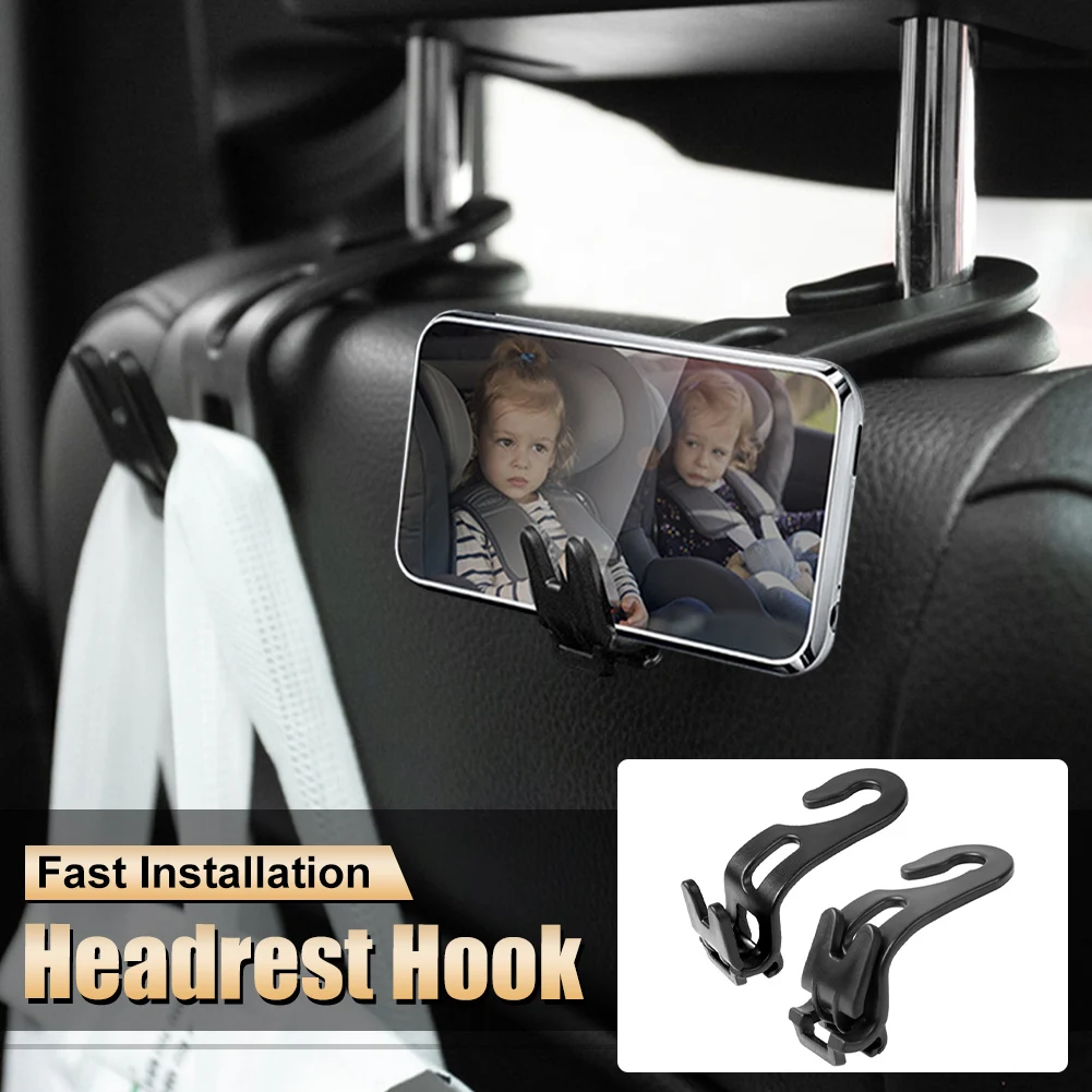 1/2Pcs Universal Car Seat Headrest Hook Auto Back Seat Organizer Holder Car Fastener Storage Hanger Auto Interior Accessories
1/2Pcs Universal Car Seat Headrest Hook Auto Back Seat Organizer Holder Car Fastener Storage Hanger Auto Interior Accessories