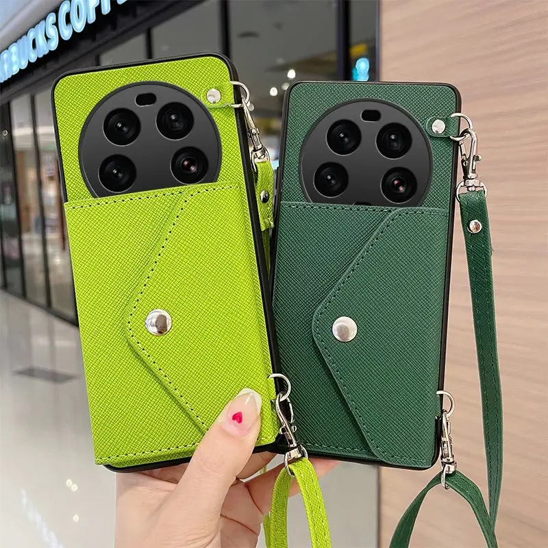 Suitable For XIAOMI 13 Ultra Leather Soft Phone Case, Change Card Bag, Crossbody Strap Lanyard
Suitable For XIAOMI 13 Ultra Leather Soft Phone Case, Change Card Bag, Crossbody Strap Lanyard