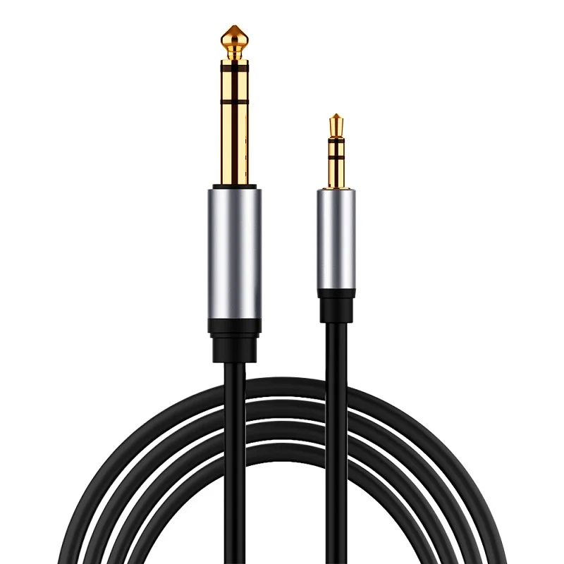 3.5mm Jack Audio Cable 6.5mm Male to 3.5 Male Audio Adapter Headset Connector Microphone Guitar Extension Cable 3.5mm Converter
3.5mm Jack Audio Cable 6.5mm Male to 3.5 Male Audio Adapter Headset Connector Microphone Guitar Extension Cable 3.5mm Converter