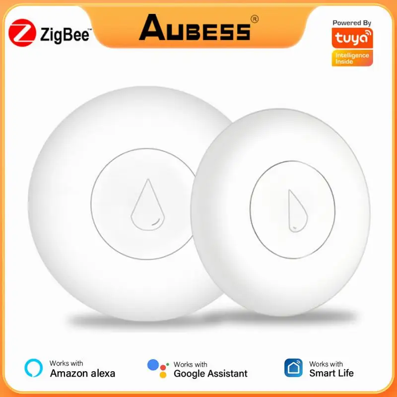Tuya ZigBee Water Detector Independent Water Leak Sensor Detector Smart Life APP Remote Monitoring Work With Alexa Google Home
Tuya ZigBee Water Detector Independent Water Leak Sensor Detector Smart Life APP Remote Monitoring Work With Alexa Google Home