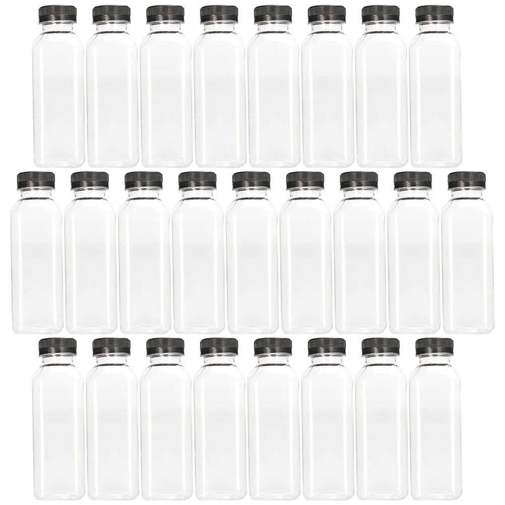 25 Pcs Container Clear Juicing Bottles Water Bottles Juicing Bottles With Caps for Drinks Water
25 Pcs Container Clear Juicing Bottles Water Bottles Juicing Bottles With Caps for Drinks Water