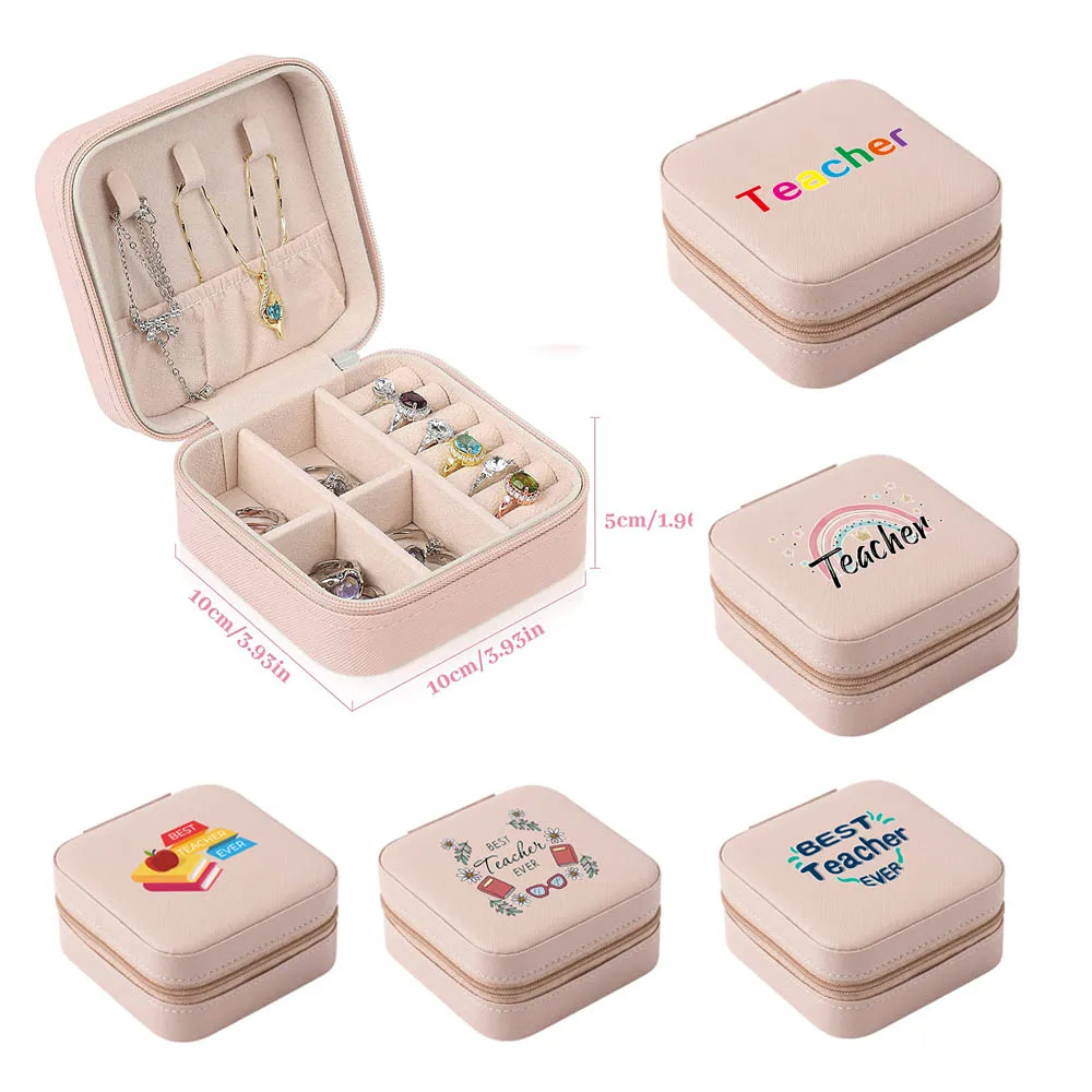 PU Jewelry Organizer Display Travel Jewelry Case Boxes Travel Jewelry Box Storage Organizer Earring Holder Teacher Print Gifts
PU Jewelry Organizer Display Travel Jewelry Case Boxes Travel Jewelry Box Storage Organizer Earring Holder Teacher Print Gifts