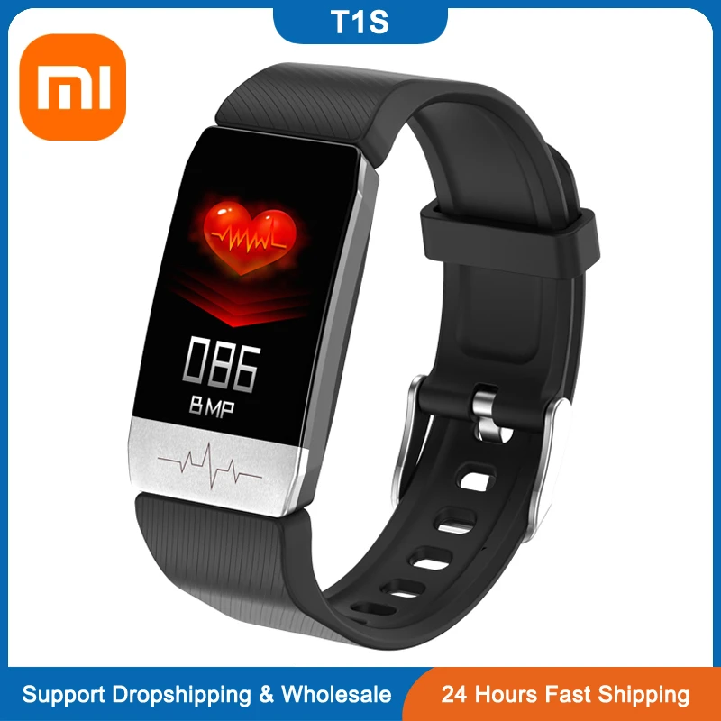 XIAOMI T1s Connected Watch With Temperature Measurement ECG Heart Rate Monitor Blood Pressure Weather Forecast And Drinking Sale
XIAOMI T1s Connected Watch With Temperature Measurement ECG Heart Rate Monitor Blood Pressure Weather Forecast And Drinking Sale