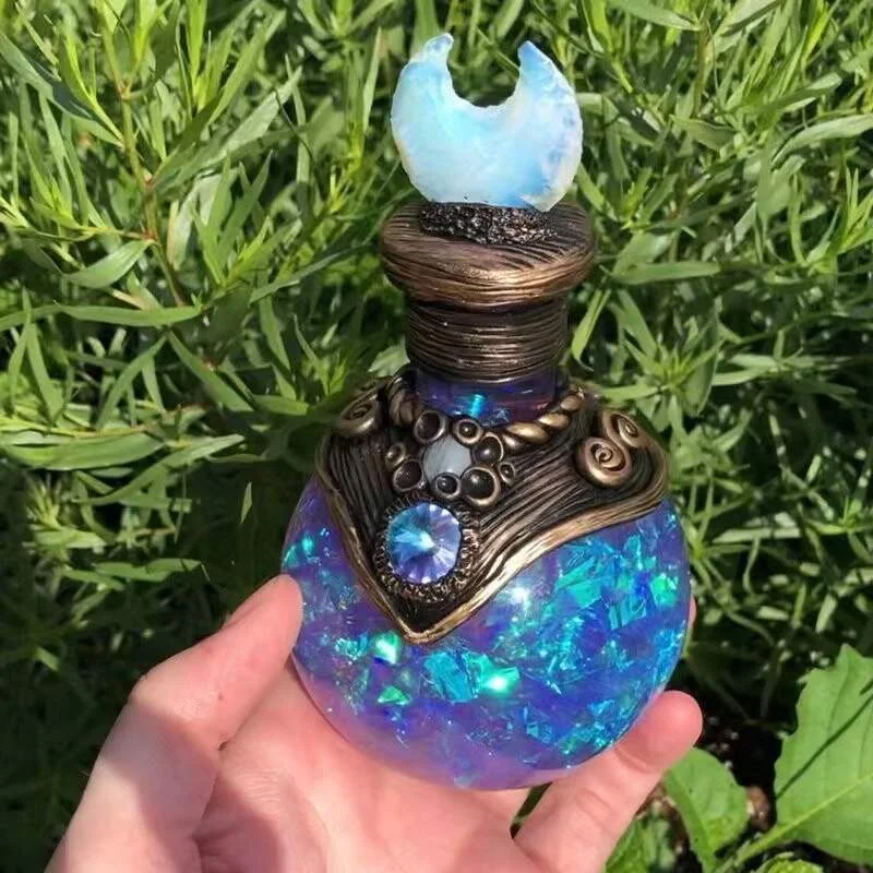 Moon Magic Potion Mermaid Aura Magic Potion Creative Desktop Decoration Elves Treasure Antidote Bottle Sample Vial Home Decor
Moon Magic Potion Mermaid Aura Magic Potion Creative Desktop Decoration Elves Treasure Antidote Bottle Sample Vial Home Decor