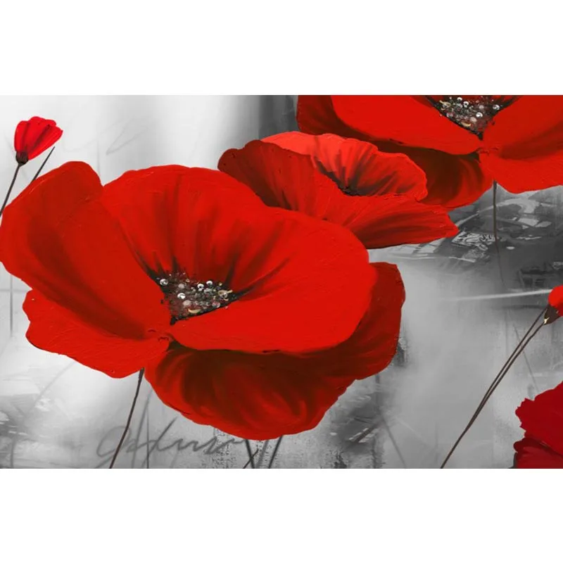 Red Poppies Flower 27x40cm 30x45cm HD Photo Prints Pictures No Frame Pictures & Posters
Red Poppies Flower 27x40cm 30x45cm HD Photo Prints Pictures No Frame Pictures & Posters