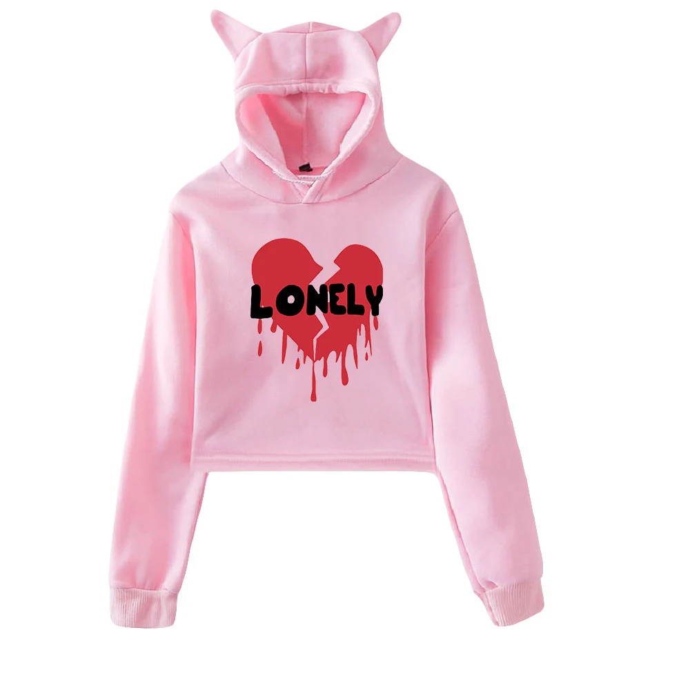 Bella Thorne Merch Pullover Cat Cropped Hoodie Crop Top Women's Hoodies 2022 Pop Singer Youthful Clothes
Bella Thorne Merch Pullover Cat Cropped Hoodie Crop Top Women's Hoodies 2022 Pop Singer Youthful Clothes