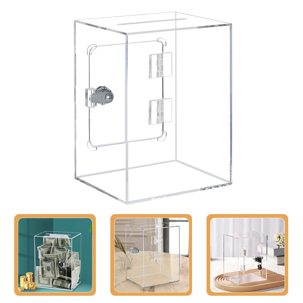 Transparent Piggy Bank Toy Money Holder Cash Tip Jars Girls Presents Collector Acrylic Coin Baby Kids Toys Hucha
Transparent Piggy Bank Toy Money Holder Cash Tip Jars Girls Presents Collector Acrylic Coin Baby Kids Toys Hucha