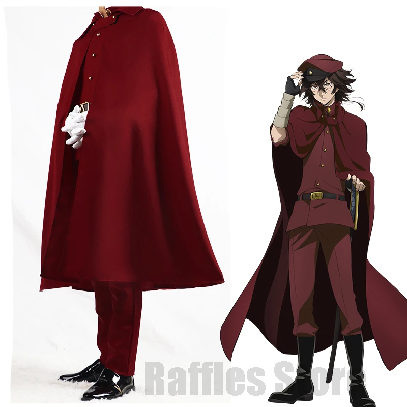 Костюм для косплея из аниме «бродячие псы», костюмы для косплея теруко, окура, красная униформа, сезон 4, костюм на Хэллоуин для команды 
Костюм для косплея из аниме «бродячие псы», костюмы для косплея теруко, окура, красная униформа, сезон 4, костюм на Хэллоуин для команды