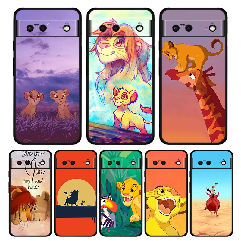 Disney Lion King Simba Shockproof Case for Google Pixel 7 6 Pro 6a 5 5a 4 4a XL 5G Silicone Soft Black Phone Cover
Disney Lion King Simba Shockproof Case for Google Pixel 7 6 Pro 6a 5 5a 4 4a XL 5G Silicone Soft Black Phone Cover