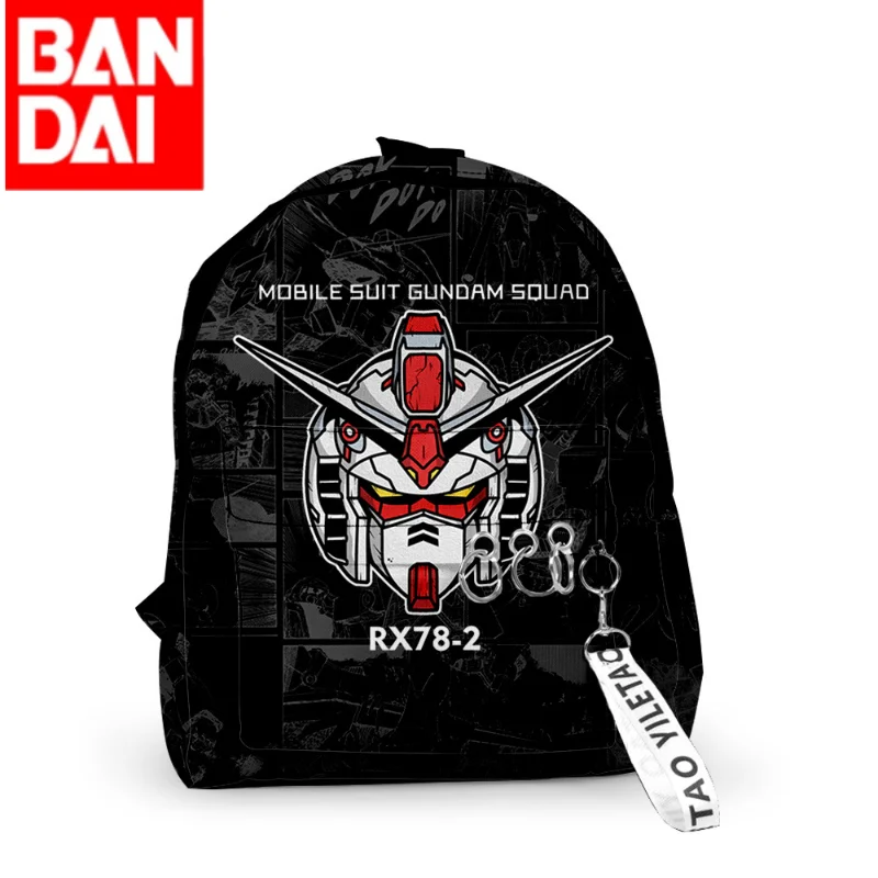 Bandai 3D Backpack Mobile Suit Gundam Backpack Keychain Boys and Girls Backpack Lightening Zipper Shoulders Children's Gifts
Bandai 3D Backpack Mobile Suit Gundam Backpack Keychain Boys and Girls Backpack Lightening Zipper Shoulders Children's Gifts