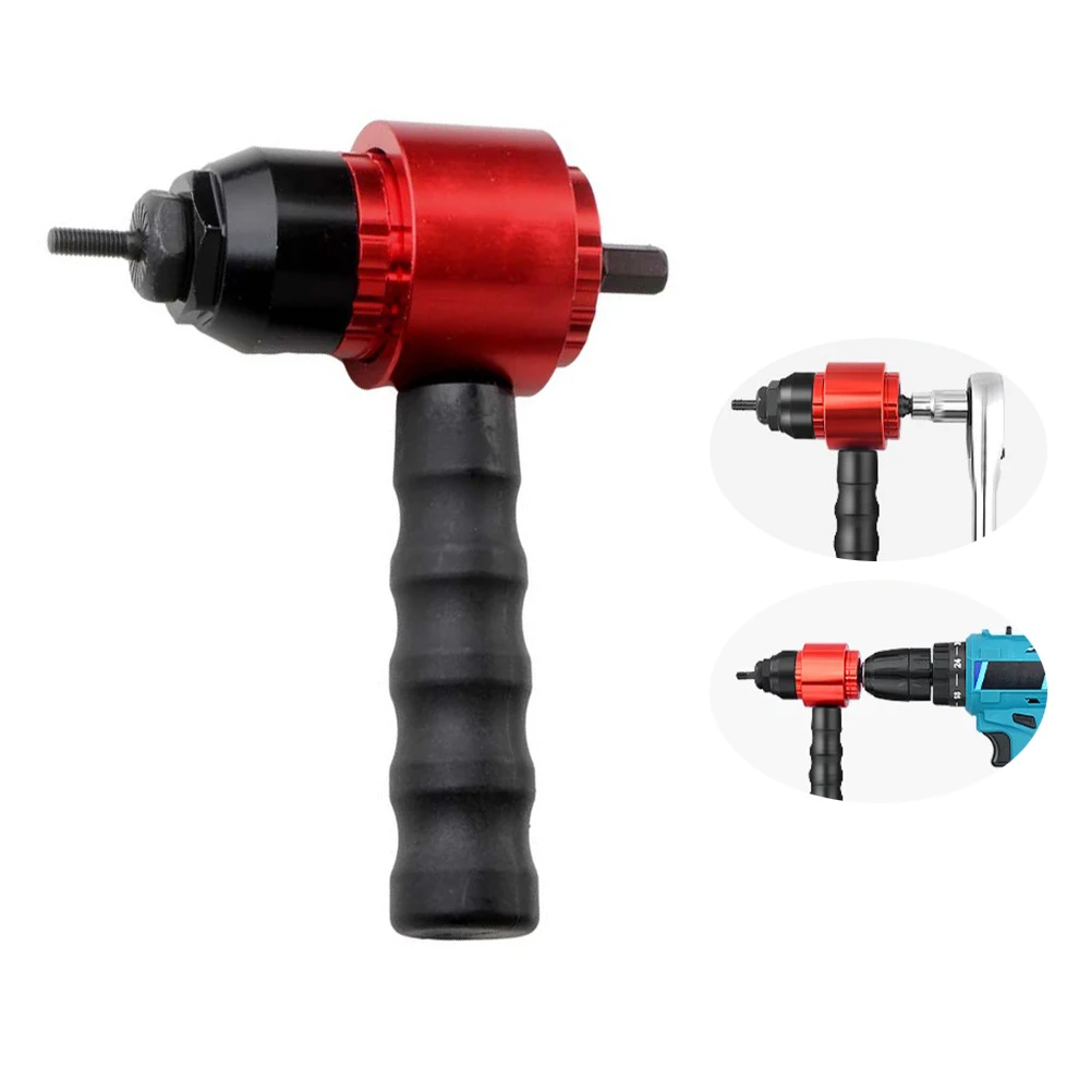 Electric Rivet Gun Removable Electric M3 M4 M5 M6 M8 Rivet Nut Tool Adapter Insert Nut Pull Riveting Tool For Electric Drill
Electric Rivet Gun Removable Electric M3 M4 M5 M6 M8 Rivet Nut Tool Adapter Insert Nut Pull Riveting Tool For Electric Drill