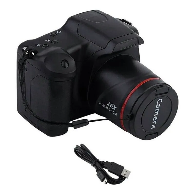 2023 Portable Travel Vlog Camera Photography 16X Digital Zoom 1080P HD SLR Camera Anti-Shake Photo Cameras For Live Stream New
2023 Portable Travel Vlog Camera Photography 16X Digital Zoom 1080P HD SLR Camera Anti-Shake Photo Cameras For Live Stream New