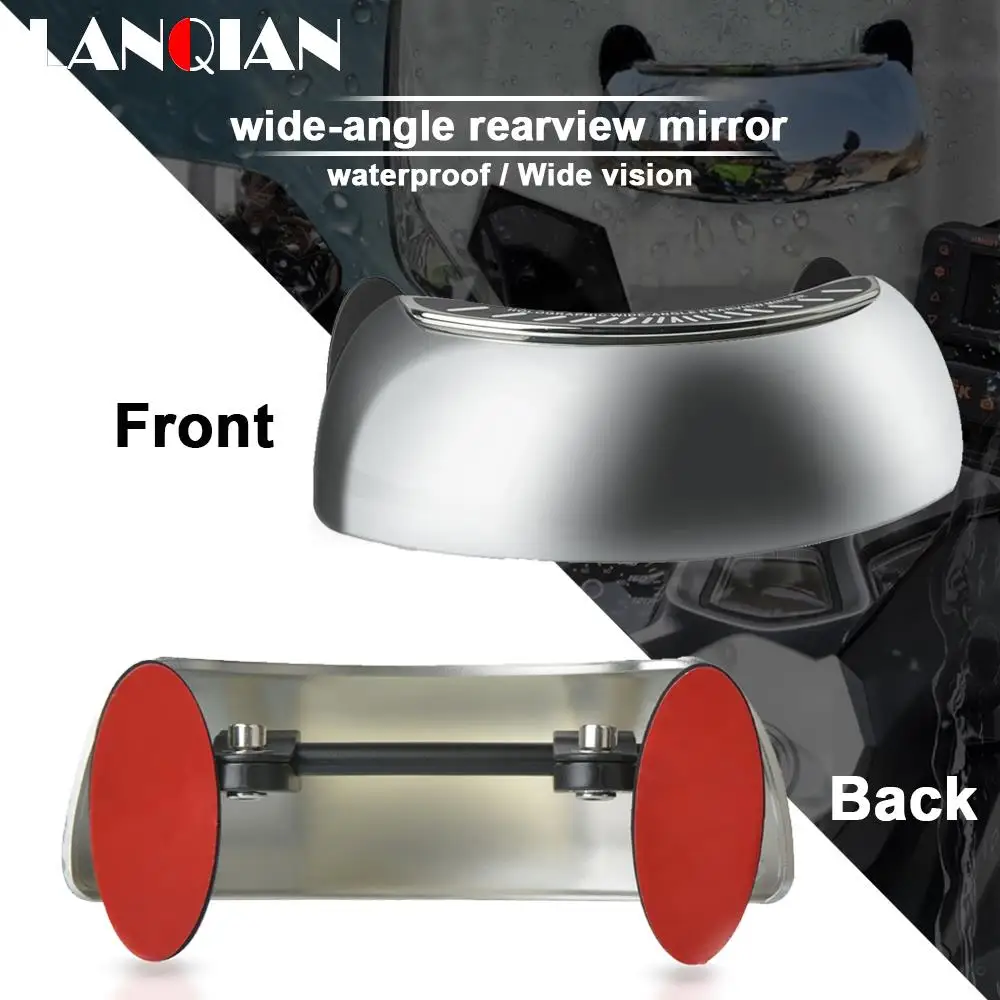 Motorcycle Safety Windscreen Rear View Mirror 180 Ultra Wide Angle Rearview Mirror For Honda BMW Kawasaki Yamaha Vespa
Motorcycle Safety Windscreen Rear View Mirror 180 Ultra Wide Angle Rearview Mirror For Honda BMW Kawasaki Yamaha Vespa