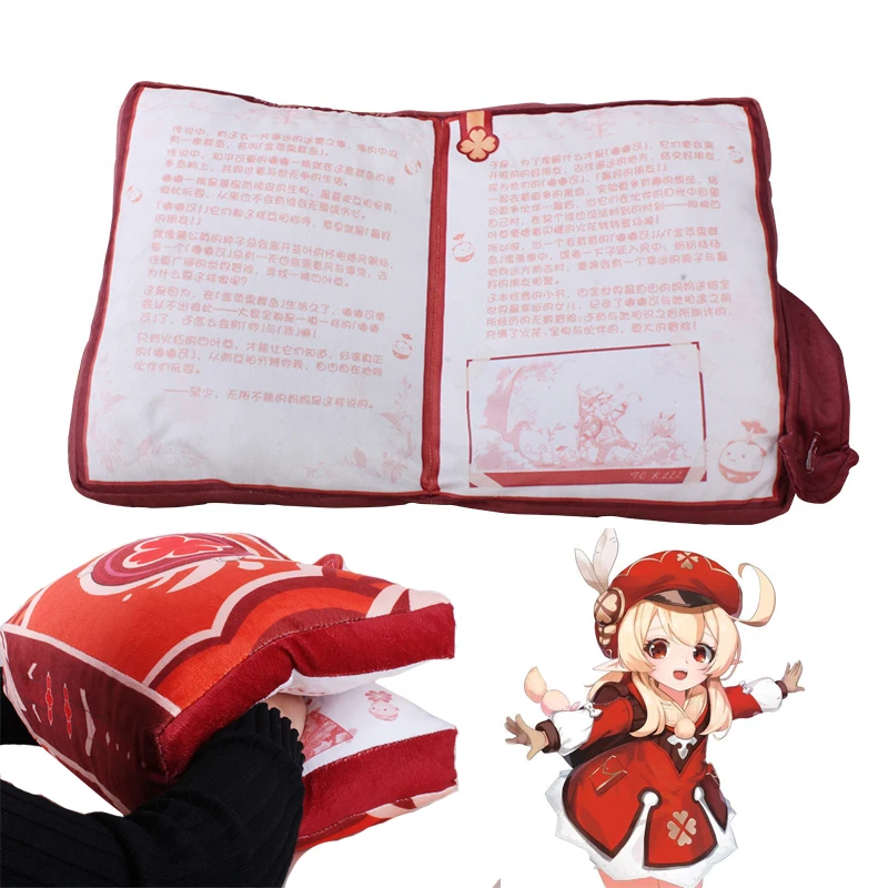 Anime Game Genshin Impact Klee Story Book Pillow Plush Cushion Doll Toy Cosplay Gift
Anime Game Genshin Impact Klee Story Book Pillow Plush Cushion Doll Toy Cosplay Gift