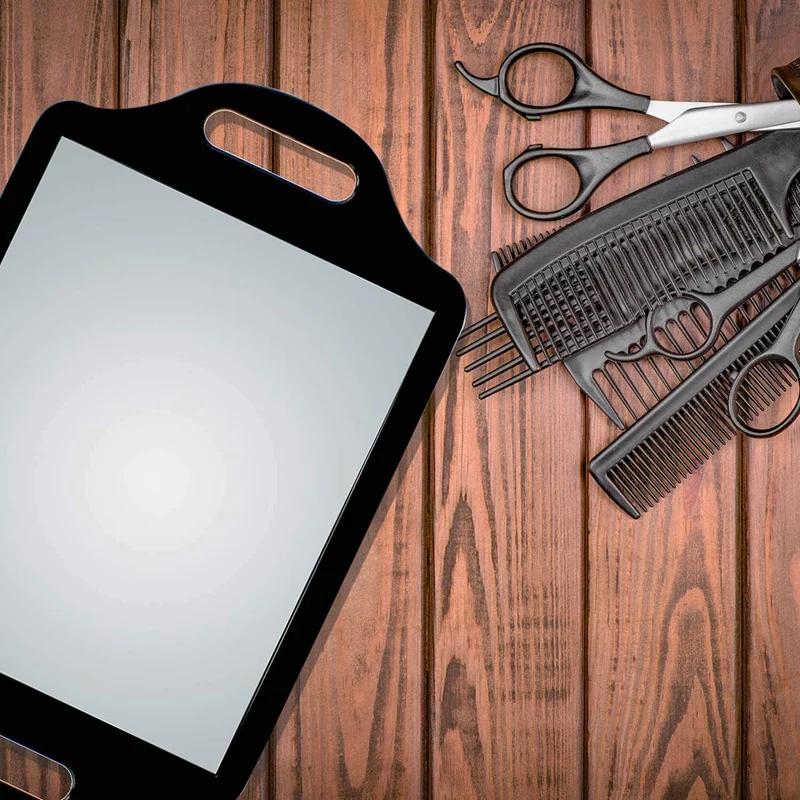 Зеркало для парикмахерских салонов зеркало для макияжа с ручкой зеркало для парикмахерской для домашнего использования зеркало для макияж...
Зеркало для парикмахерских салонов зеркало для макияжа с ручкой зеркало для парикмахерской для домашнего использования зеркало для макияж...