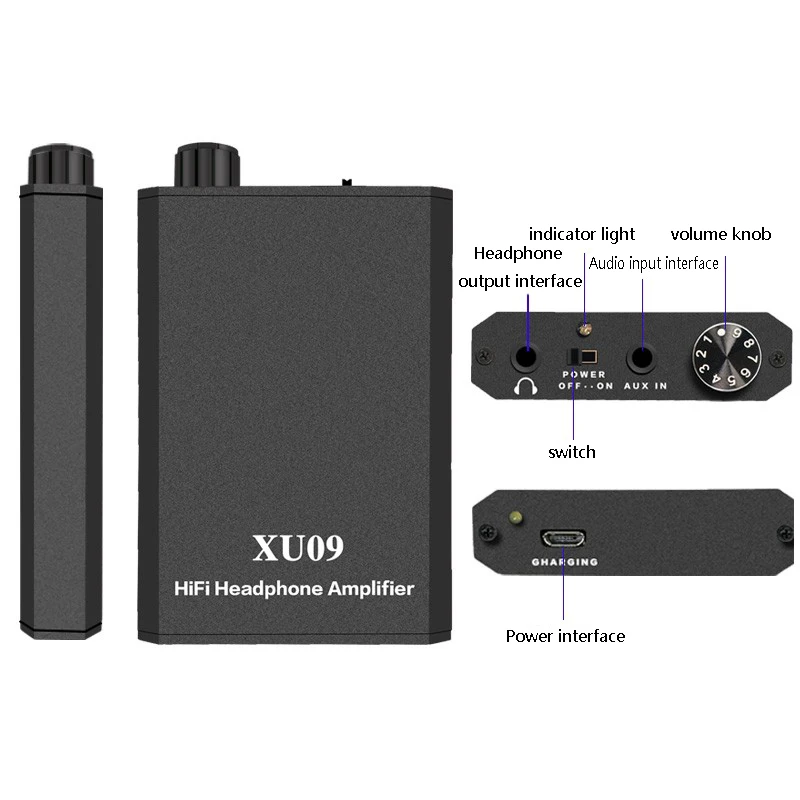HIFI Portable Headphone Amplifier OPA2604 Fever Op Amp Chip High-power High-quality Amp Ultra-long Battery Life High-quality Amp
HIFI Portable Headphone Amplifier OPA2604 Fever Op Amp Chip High-power High-quality Amp Ultra-long Battery Life High-quality Amp