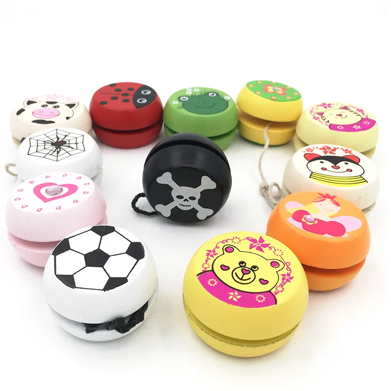 Cute Animal Prints Ladybug Toys Kids Yo-Yo Ball Creative Yo Yo Toys Child's Favorite Wooden Yoyo Toys Childhood Toy
Cute Animal Prints Ladybug Toys Kids Yo-Yo Ball Creative Yo Yo Toys Child's Favorite Wooden Yoyo Toys Childhood Toy