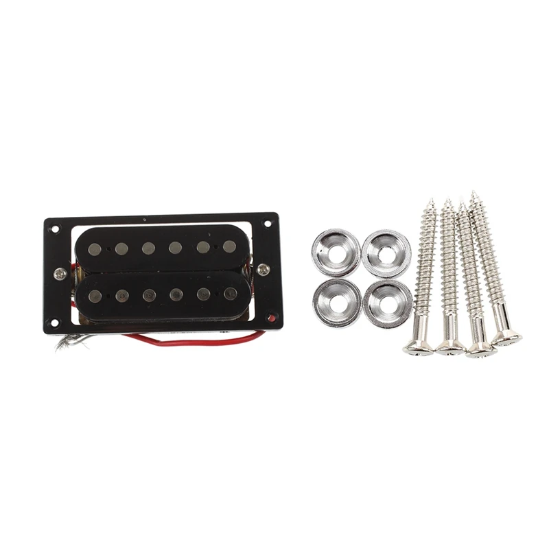 2 Pcs Double Coil Electric Guitar Pickups + Frame Screw & 1 Set Guitar Bass Neck Joint Ferrule Bushing With Screw
2 Pcs Double Coil Electric Guitar Pickups + Frame Screw & 1 Set Guitar Bass Neck Joint Ferrule Bushing With Screw