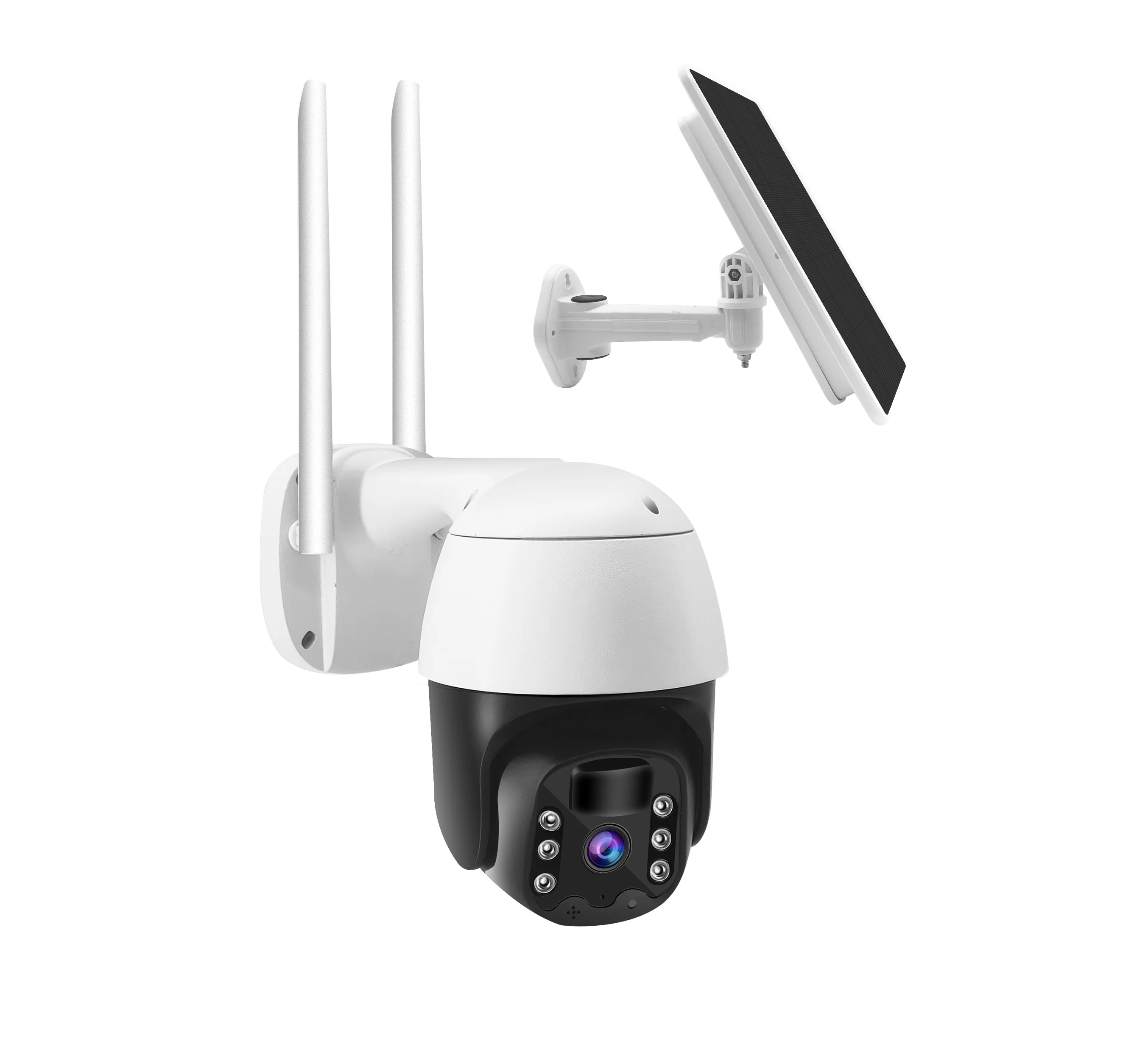 TUYA SMART WIRELESS WIFI Solar IP Camera PTZ Starlight Full Color Infrared Vision P2P Infrared Vision Cloud Storage Camera
TUYA SMART WIRELESS WIFI Solar IP Camera PTZ Starlight Full Color Infrared Vision P2P Infrared Vision Cloud Storage Camera