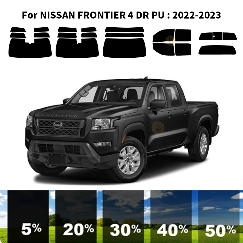 Нанокерамическая Автомобильная УФ-пленка Precut для окон, автомобильная пленка для окон для NISSAN FRONTIER 4 DR PU 2022-2023
Нанокерамическая Автомобильная УФ-пленка Precut для окон, автомобильная пленка для окон для NISSAN FRONTIER 4 DR PU 2022-2023
