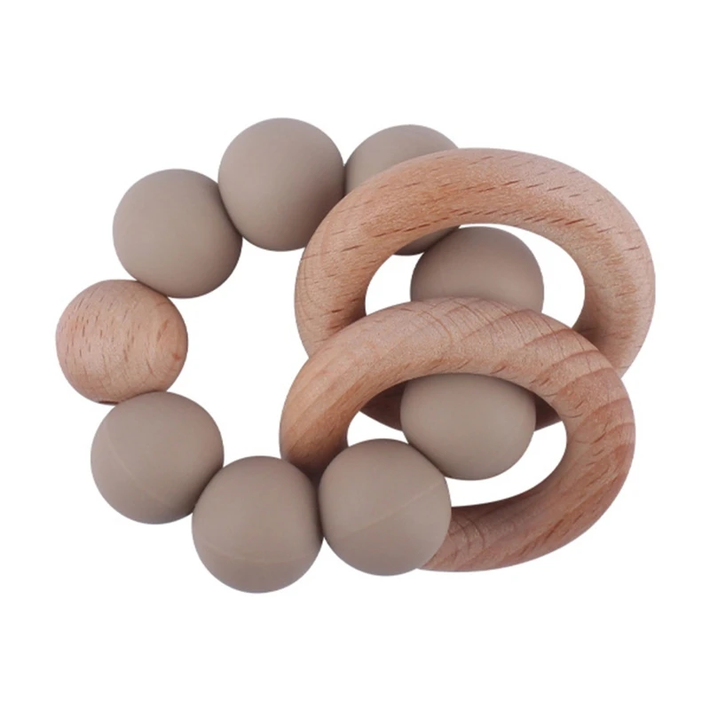 Детские Силиконовые Бусины из бука, деревянные погремушки, игрушка
Детские Силиконовые Бусины из бука, деревянные погремушки, игрушка