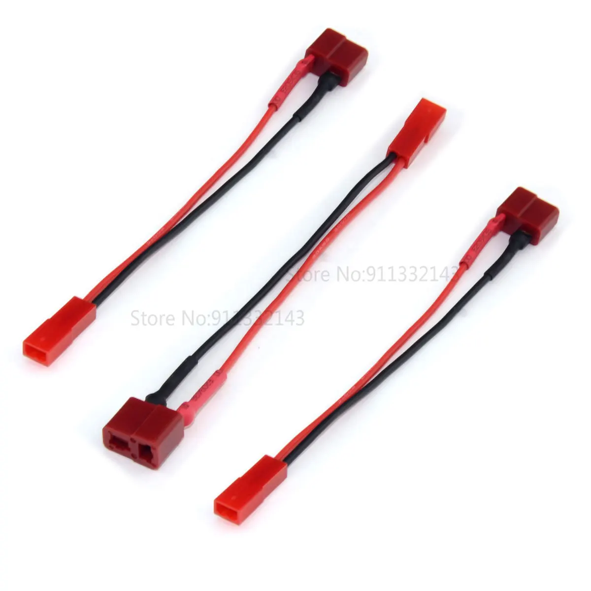 3pcs T-Plug (Deans Style) Female To JST Adapter /w 10CM 20awg Wire RC Battery Connector Cable
3pcs T-Plug (Deans Style) Female To JST Adapter /w 10CM 20awg Wire RC Battery Connector Cable