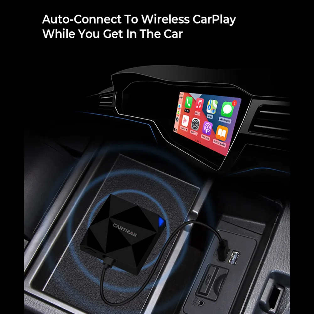 Carplay Car Multimedia Player Ai Box 4GB+64GB Audio Navigation Wireless Car Accessories High Quality Navigation Box
Carplay Car Multimedia Player Ai Box 4GB+64GB Audio Navigation Wireless Car Accessories High Quality Navigation Box