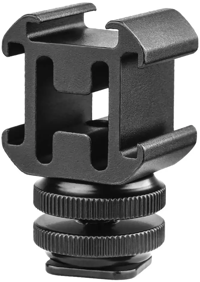 tAluminium Camera 3 Hot Shoe Mount Adapter Video Accessory Triple Cold Shoe Bracket Lights, LCD Monitors, Microphonesssssa
tAluminium Camera 3 Hot Shoe Mount Adapter Video Accessory Triple Cold Shoe Bracket Lights, LCD Monitors, Microphonesssssa