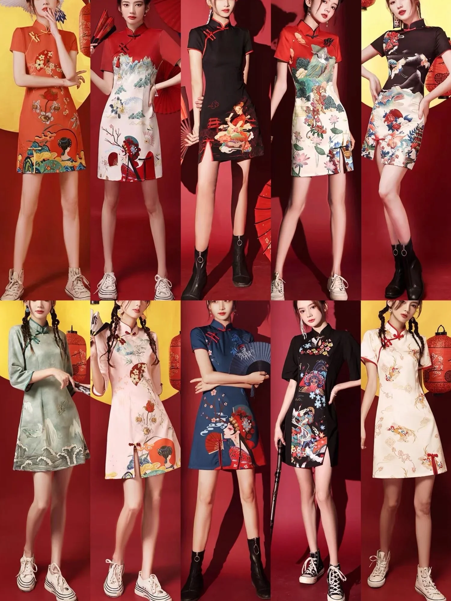 China-Chic Trendy Cheongsam Skirt New Popular Short Style Improved Young Girl Bridesmaid Evening Qipao Dress for Women
China-Chic Trendy Cheongsam Skirt New Popular Short Style Improved Young Girl Bridesmaid Evening Qipao Dress for Women