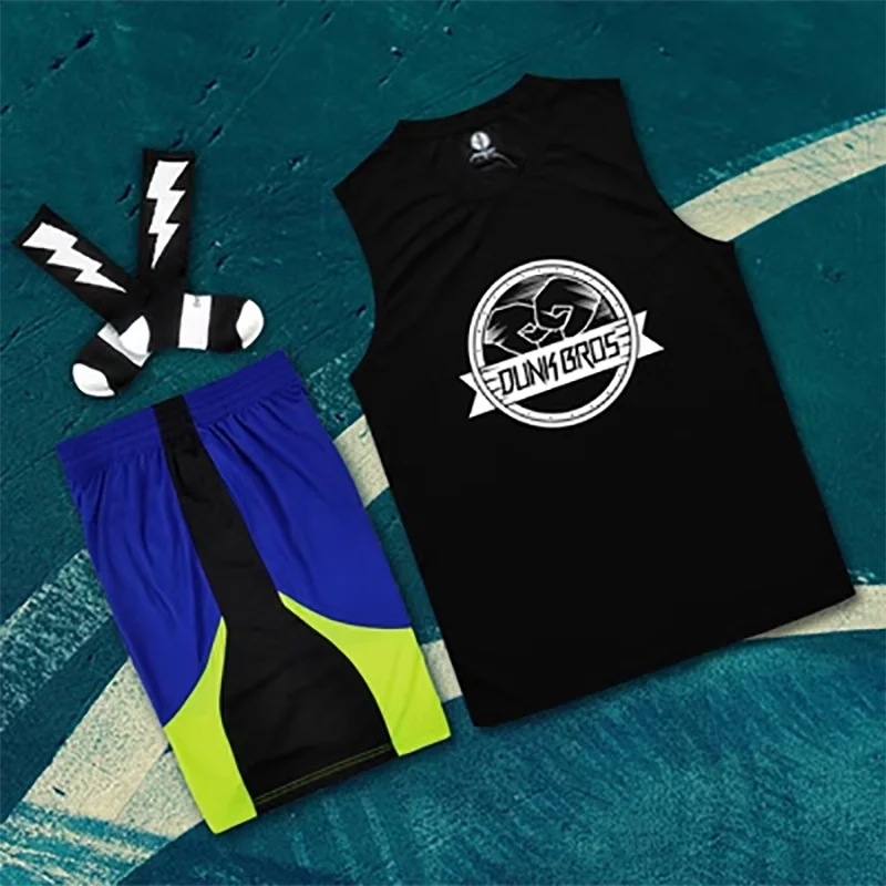 AmericanTrend Graffiti Style Patchwork Sports Basketball Set Quick Drying And Sweat-wicking Jersey For Outdoor Training
AmericanTrend Graffiti Style Patchwork Sports Basketball Set Quick Drying And Sweat-wicking Jersey For Outdoor Training