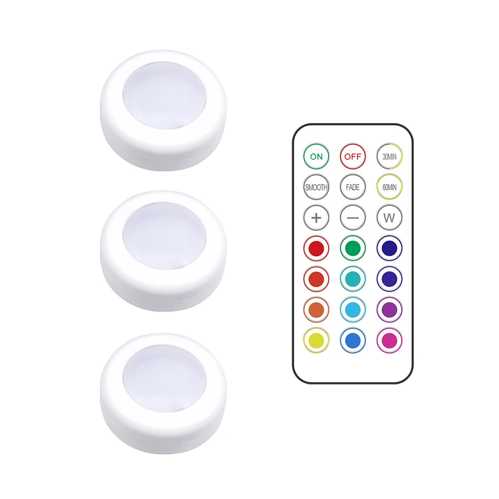 1/2/3 LED Closet Cabinet Light Adjustable Dimmable Kitchen Lamps Battery Operated Atmosphere Lighting *3 Lights, 1 Remote
1/2/3 LED Closet Cabinet Light Adjustable Dimmable Kitchen Lamps Battery Operated Atmosphere Lighting *3 Lights, 1 Remote