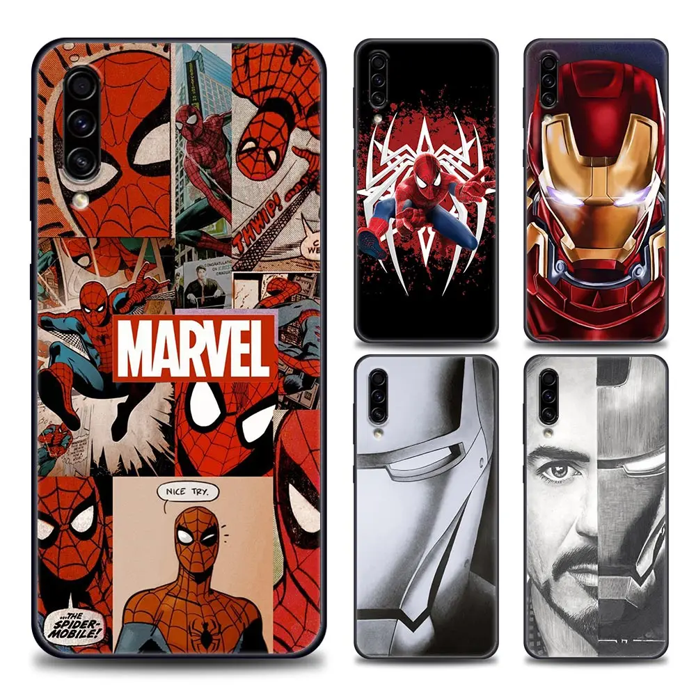 Phone Case for Samsung A10 A20 A30 A30s A40 A50 A60 A70 A80 A90 5G A7 A8 2018 Case Silicon Cover Marvel Heroes Spiderman Ironman
Phone Case for Samsung A10 A20 A30 A30s A40 A50 A60 A70 A80 A90 5G A7 A8 2018 Case Silicon Cover Marvel Heroes Spiderman Ironman