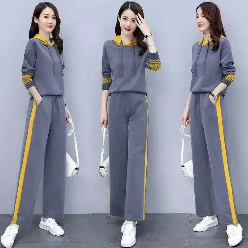 Solid Tracksuit Women Hooded Jogger Pants Two Piece Set 2022 Autumn Winter Female Oversized Casual Sportswear Suit X10
Solid Tracksuit Women Hooded Jogger Pants Two Piece Set 2022 Autumn Winter Female Oversized Casual Sportswear Suit X10