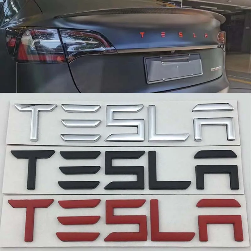 3D Car Front Rear Badge Trunk Sticker Alloy Emblem Styling for Tesla Letter Model 3 ModelS ModelX Roadster Refitting Accessories
3D Car Front Rear Badge Trunk Sticker Alloy Emblem Styling for Tesla Letter Model 3 ModelS ModelX Roadster Refitting Accessories