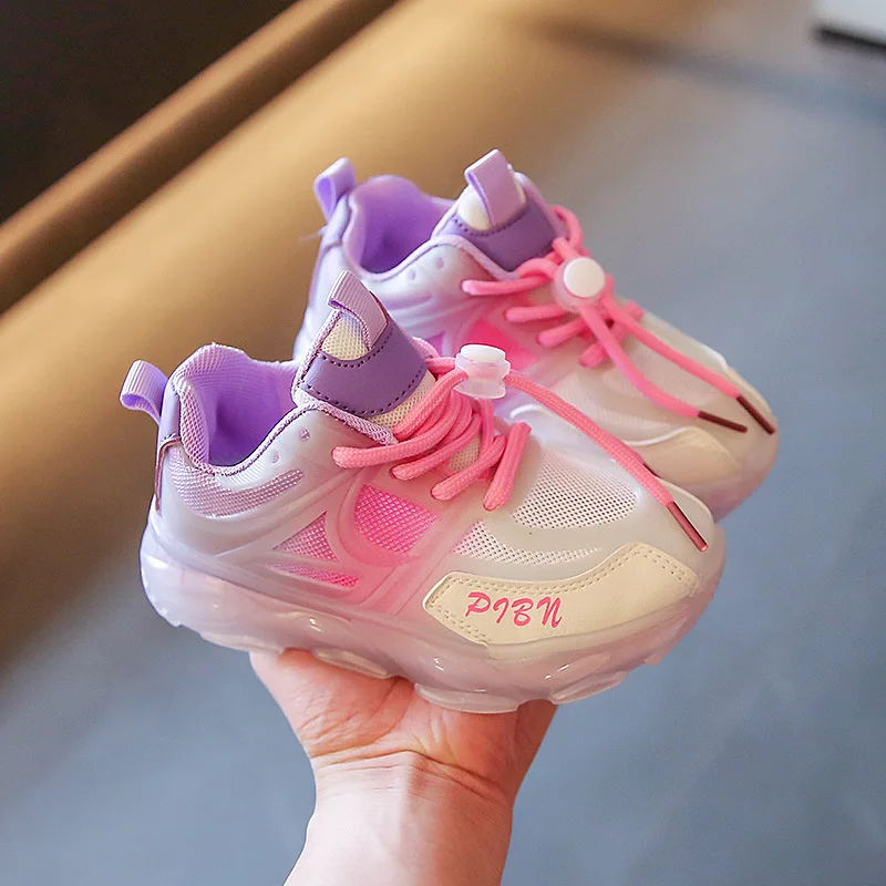2022 Girls Spring Autumn Night Lighting Sports Shoes Children Running Shoes Breathable Kids Sneakers Toddler Girl Shoes
2022 Girls Spring Autumn Night Lighting Sports Shoes Children Running Shoes Breathable Kids Sneakers Toddler Girl Shoes