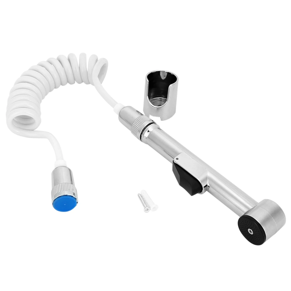 ABS Electroplating Handheld Toilet Bathroom Bidet Sprayer Shower Head with Spring Tube G1/2 BSP Bidet Bidet
ABS Electroplating Handheld Toilet Bathroom Bidet Sprayer Shower Head with Spring Tube G1/2 BSP Bidet Bidet