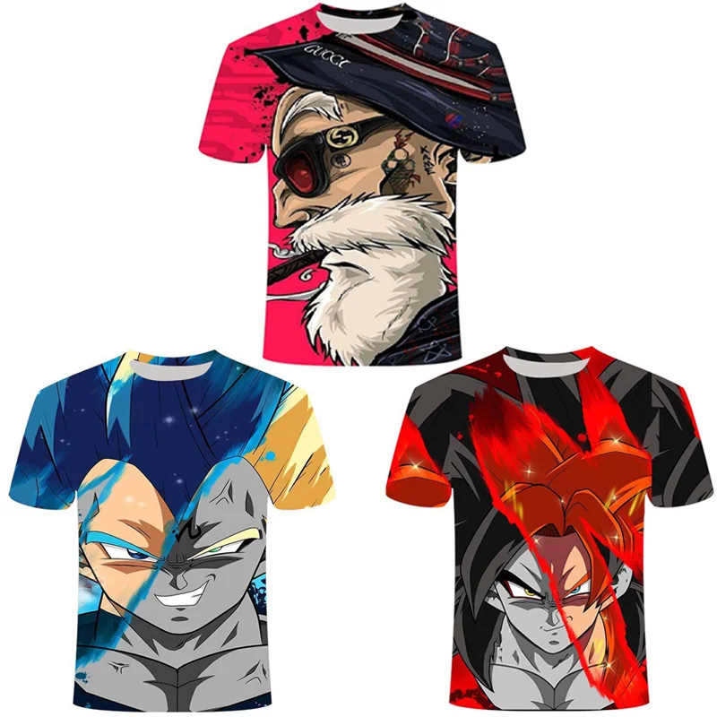 Футболка унисекс, с принтом в стиле аниме, Dragon Ball, короткий рукав, с круглым вырезом
Футболка унисекс, с принтом в стиле аниме, Dragon Ball, короткий рукав, с круглым вырезом