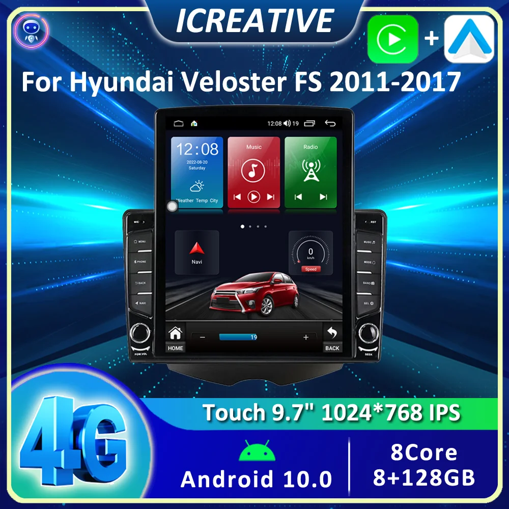 Tesla Type Car Radio For Hyundai Veloster FS 2011 2012 2013 2014-2017 Video DVD Multimedia Player BT WIFI Navigation GPS Unit HU
Tesla Type Car Radio For Hyundai Veloster FS 2011 2012 2013 2014-2017 Video DVD Multimedia Player BT WIFI Navigation GPS Unit HU