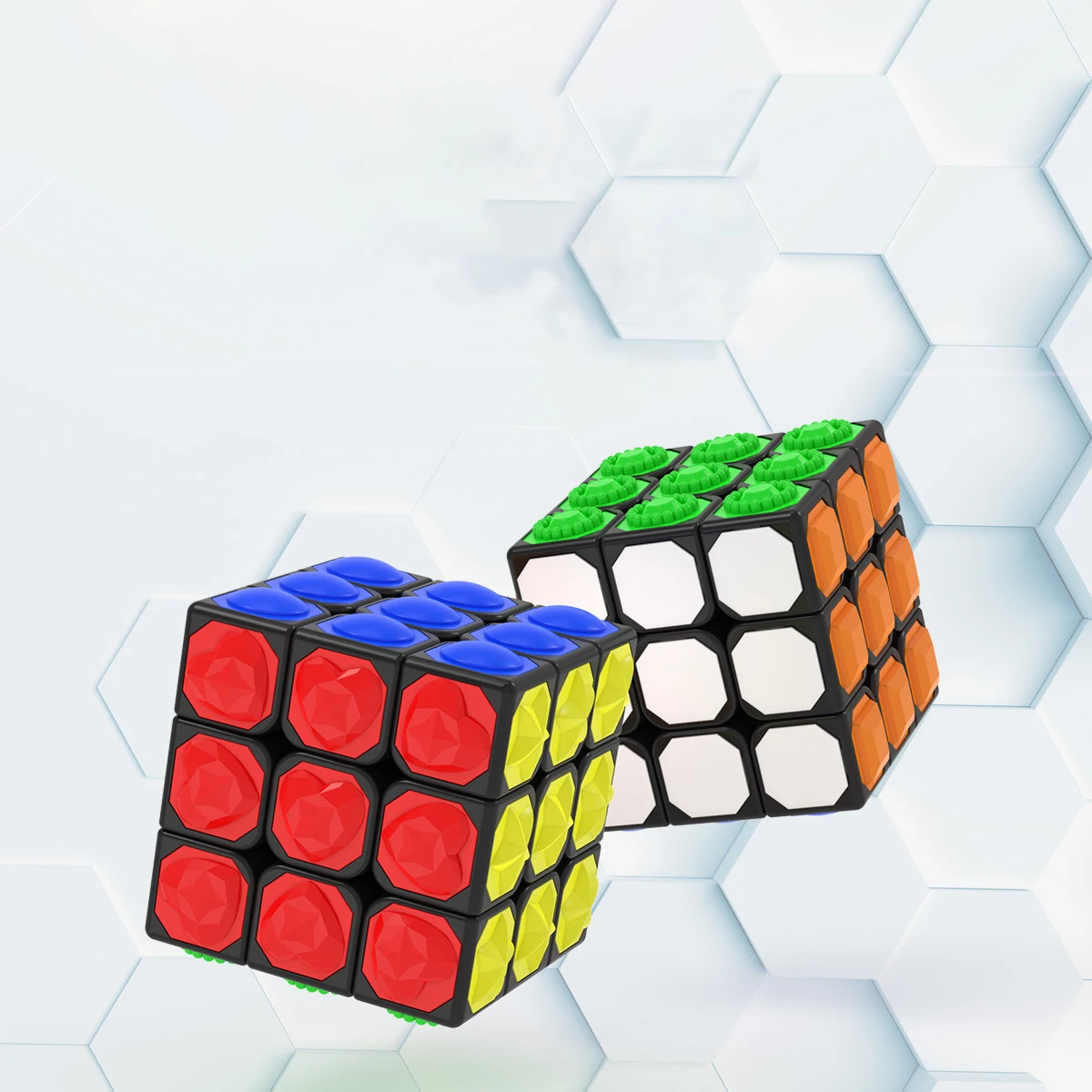 YoungJoe тактильные 3x3x3 магический куб Новые многоцветные тактильные слепые твист упражнения не-стикер скорость головоломка магический куб Развивающие игрушки
YoungJoe тактильные 3x3x3 магический куб Новые многоцветные тактильные слепые твист упражнения не-стикер скорость головоломка магический куб Развивающие игрушки