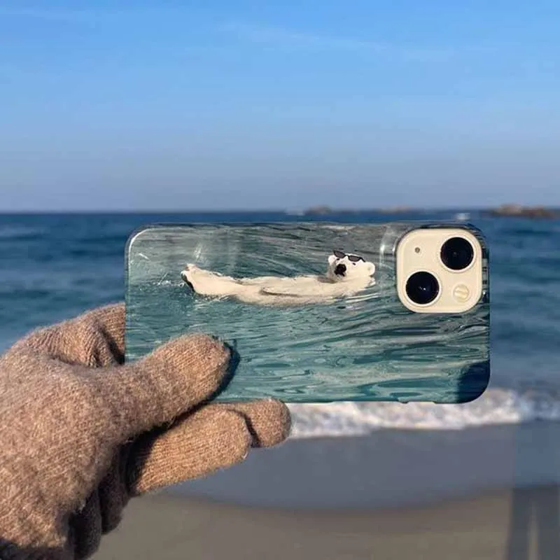 Korean Ins Fashion swimming bear Phone Case for Iphone14pro/14/13pro/11/12/13promax/XR X XSmax Hard Case Cover
Korean Ins Fashion swimming bear Phone Case for Iphone14pro/14/13pro/11/12/13promax/XR X XSmax Hard Case Cover