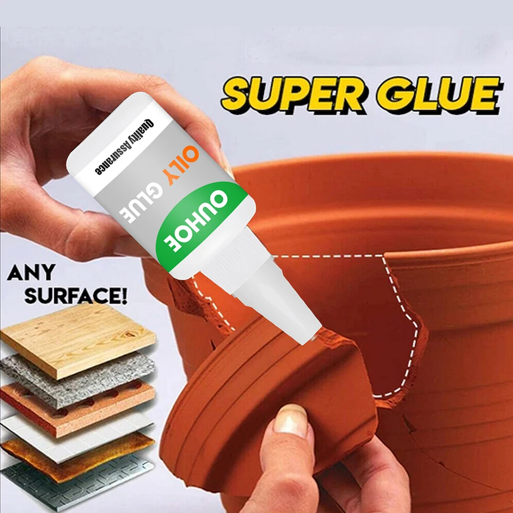 30ml/50ml Oily Strong Universal Glue Multi-Functional Glue Heat Resistant Waterproof Super Glue for Glass Metal Plastic Wood
30ml/50ml Oily Strong Universal Glue Multi-Functional Glue Heat Resistant Waterproof Super Glue for Glass Metal Plastic Wood